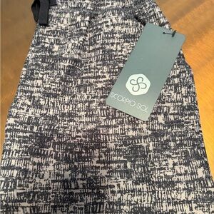 Scorpio Sol Monochrome Textured Jogging Pants